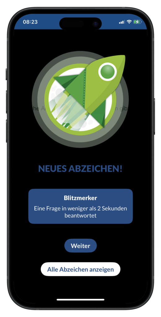 Handelsfachwirt Trainer Lern App Abzeichen